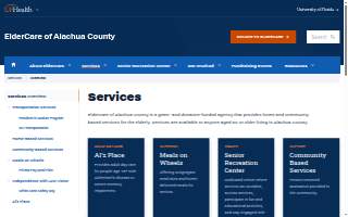 Alachua County Senior Services Department