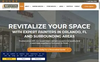 IQ PAINTERS website