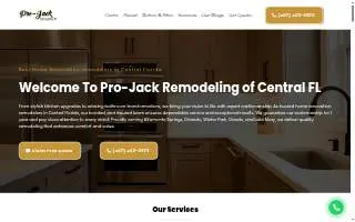 Pro-Jack Remodeling LLC. website