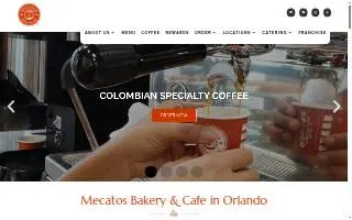 Mecatos Bakery & Café of Apopka website