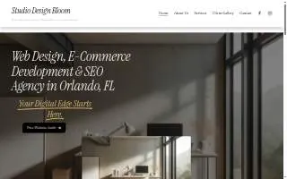 Studio Design Bloom website