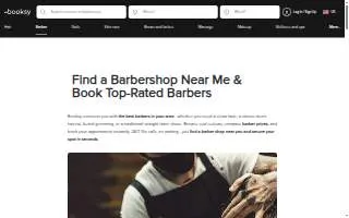Barber 101 Barbershop website