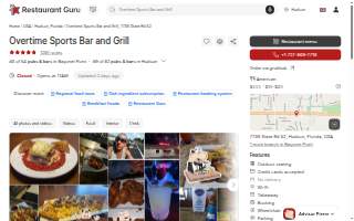 Overtime Sports Bar and Grill
