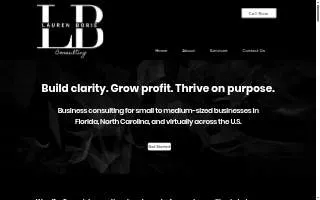 Lauren Borie Consulting website