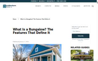 The Bungalow Design Co. website