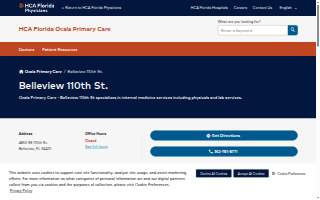 HCA Florida Ocala Primary Care - Belleview 110 St.
