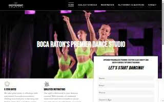 The Movement Complex website