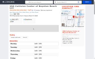 USA Collision Center of Boynton Beach LLC