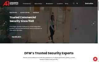 Locksmiths Bradenton of Bayshore Gardens website