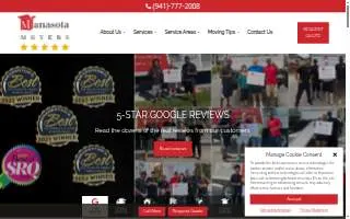 Manasota Movers of Bradenton website