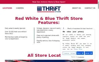 Red White & Blue Thrift Store - Hillsborough of Citrus Park website