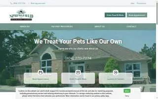 Veterinary Urgent & Well Care Center Of Plainville website