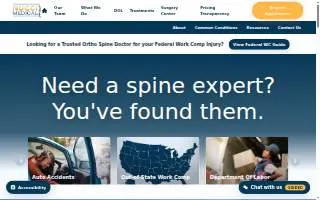 Nucci Medical Clinic - Orthopedic Spine Specialists website