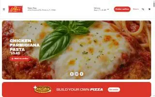 Pitza Pizza - Home of the Pizza Ring website