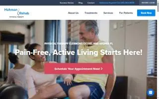Hohman Rehab and Sports Therapy of Clermont website