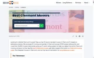 Best USA Movers Orlando website
