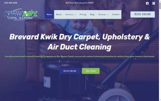 Brevard Kwik Dry Total Cleaning website