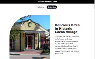 OSSORIO Bakery & Cafe of Cocoa Beach