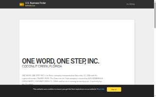 One Word One Step, Inc.