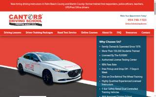 Cantor's Driving School & Florida Driver's License Testing Center (Airport Square Plaza) of Boynton Beach