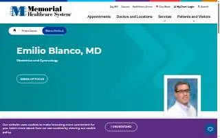 Blanco Emilio A MD website
