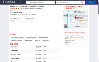 Oma's Garden Flower Shop