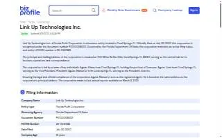 Link Up Technologies Inc. website