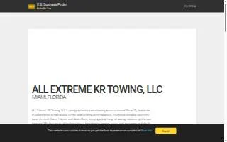 ALL Extreme KR Towing of Coral Terrace website