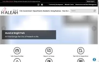 Hialeah Pool Services Corporation website