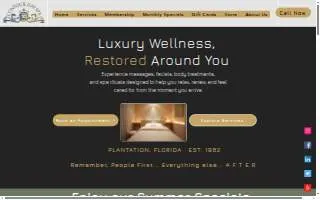 Contour Day Spa of Country Walk website