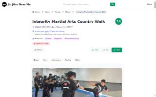 Integrity Martial Arts