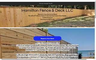 Hamilton Fence and Deck