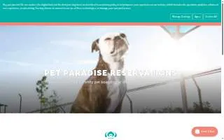 Pet Paradise Ft. Lauderdale of Dania Beach website