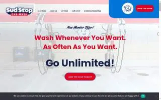 Sud Stop Car Wash of Daytona Beach website