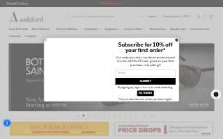 Ashford Investment Advisors website