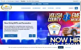Volusia Medical Center of New Smyrna Beach website