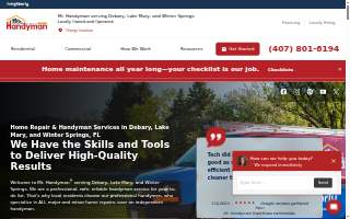 Mr. Handyman serving Debary, Lake Mary, and Winter Springs