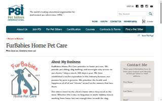 Furbabies Home Pet Care