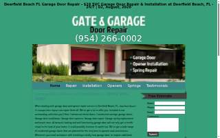 24/7 Deerfield Garage Door Repair