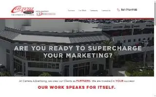 Carrera Advertising website