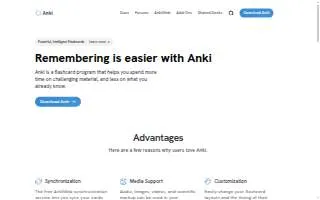 Anki Tech website
