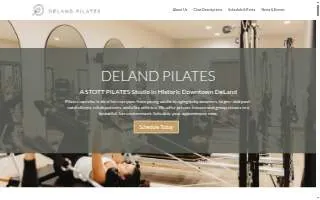 DeLand Pilates website