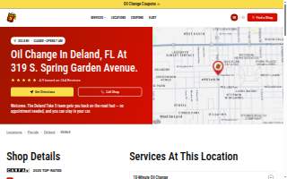 Take 5 Oil Change of DeLand