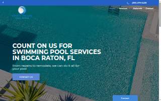 White Pearl Pool Repair
