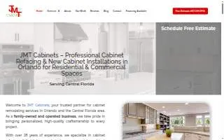 JMT Cabinets website