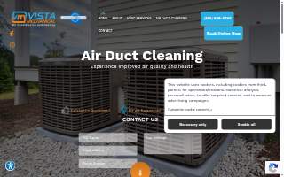 Vista Mechanical Corp website