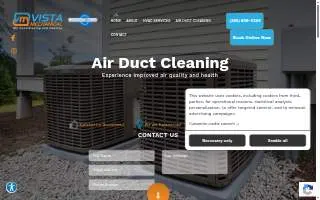 Vista Mechanical Corp website