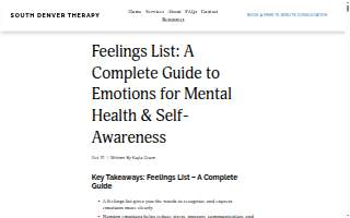 Feelings and Beyond by Erika Angulo | Mental Health Services for child and Family, Miami