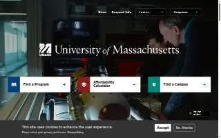 UMass Law website