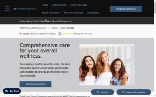 Dunedin Dental Care website